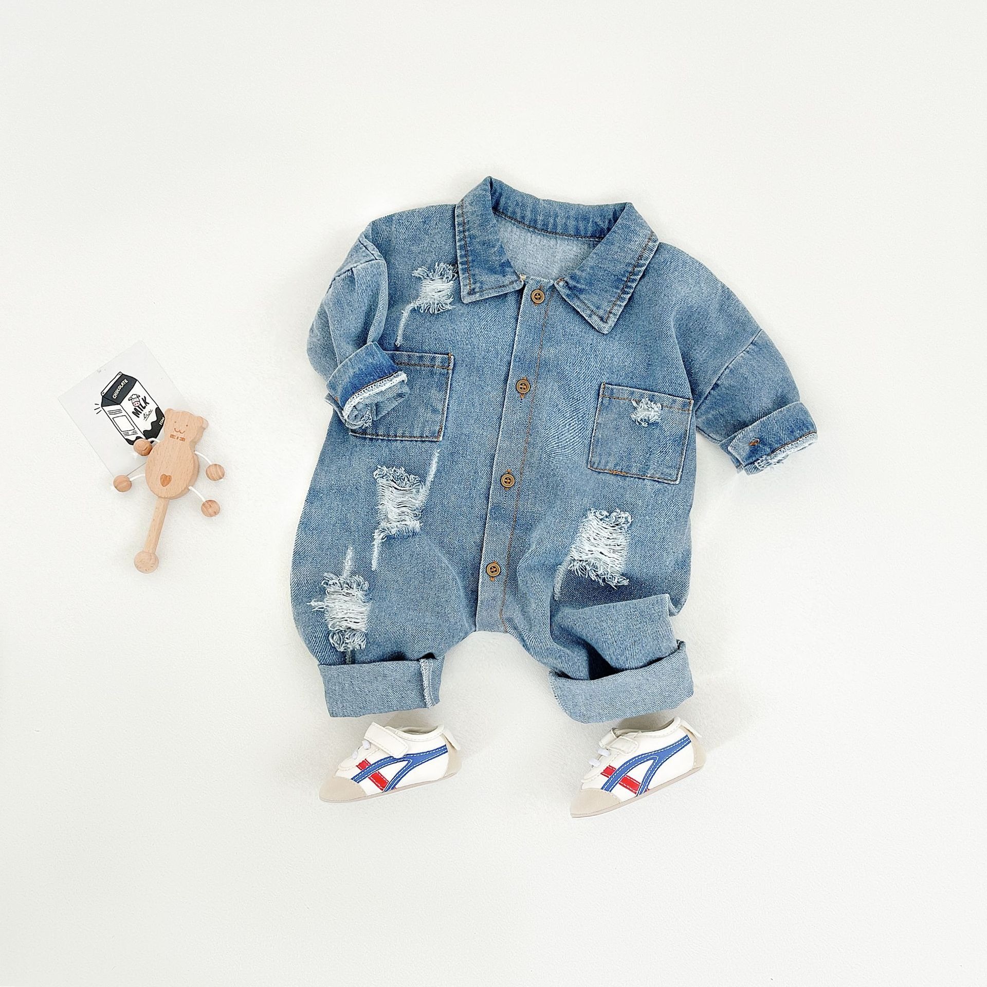 Baby Clothing Onesies - Ircomll New Autumn Infant Denim Climbing