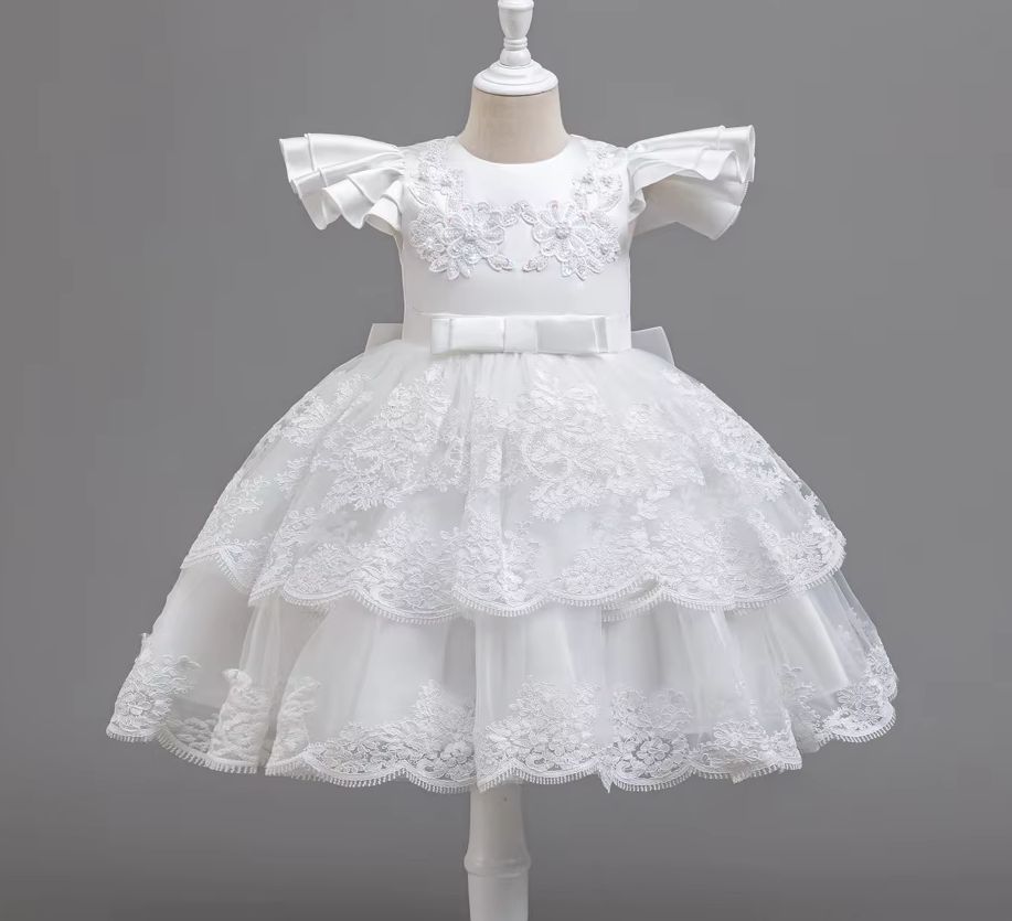 Baby Clothing Girls - Girl Party Dress Embroidery Children Princess