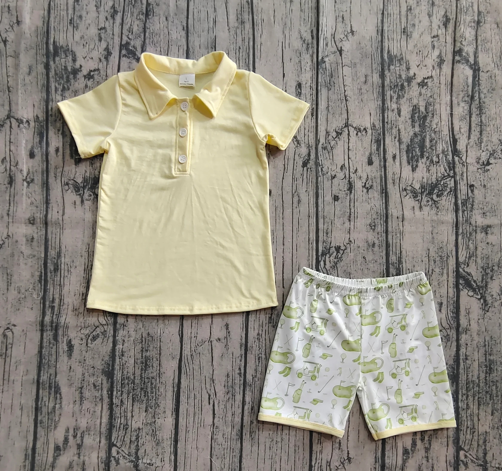 Baby Clothing Yellow - Wholesale Toddler Baby Boy Outfit Children