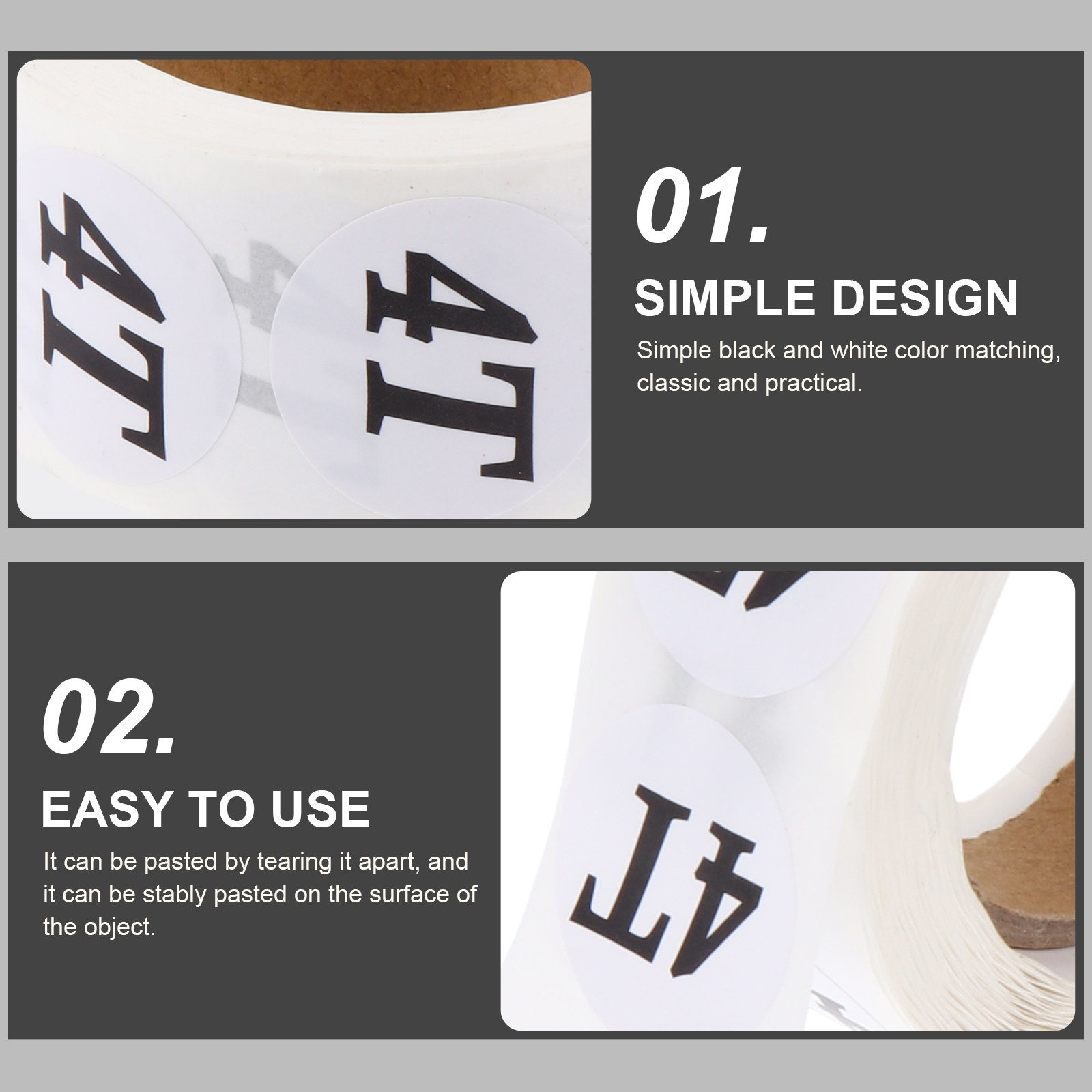 2 Roll Premium Size Sticker La - Baby Clothing Stores のレビューと価格