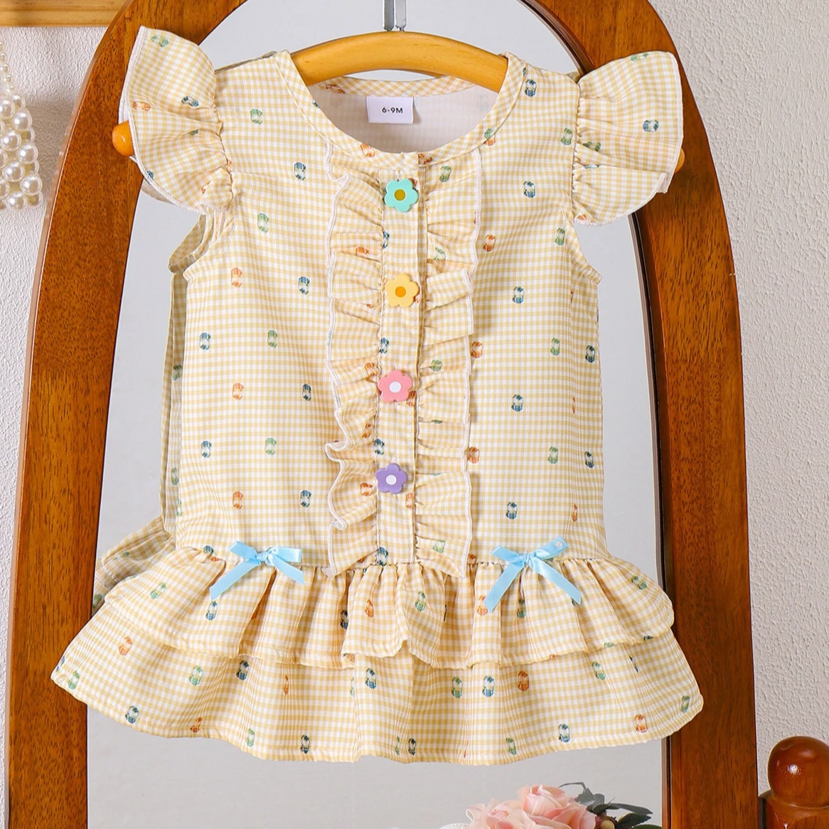 Girls Skirt 2025 Spring Summer - Baby Clothing Yellow のレビューと価格