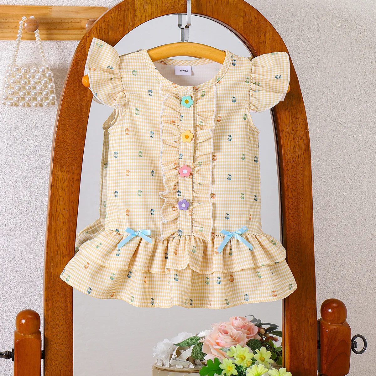 Girls Skirt 2025 Spring Summer - Baby Clothing Yellow のレビューと価格
