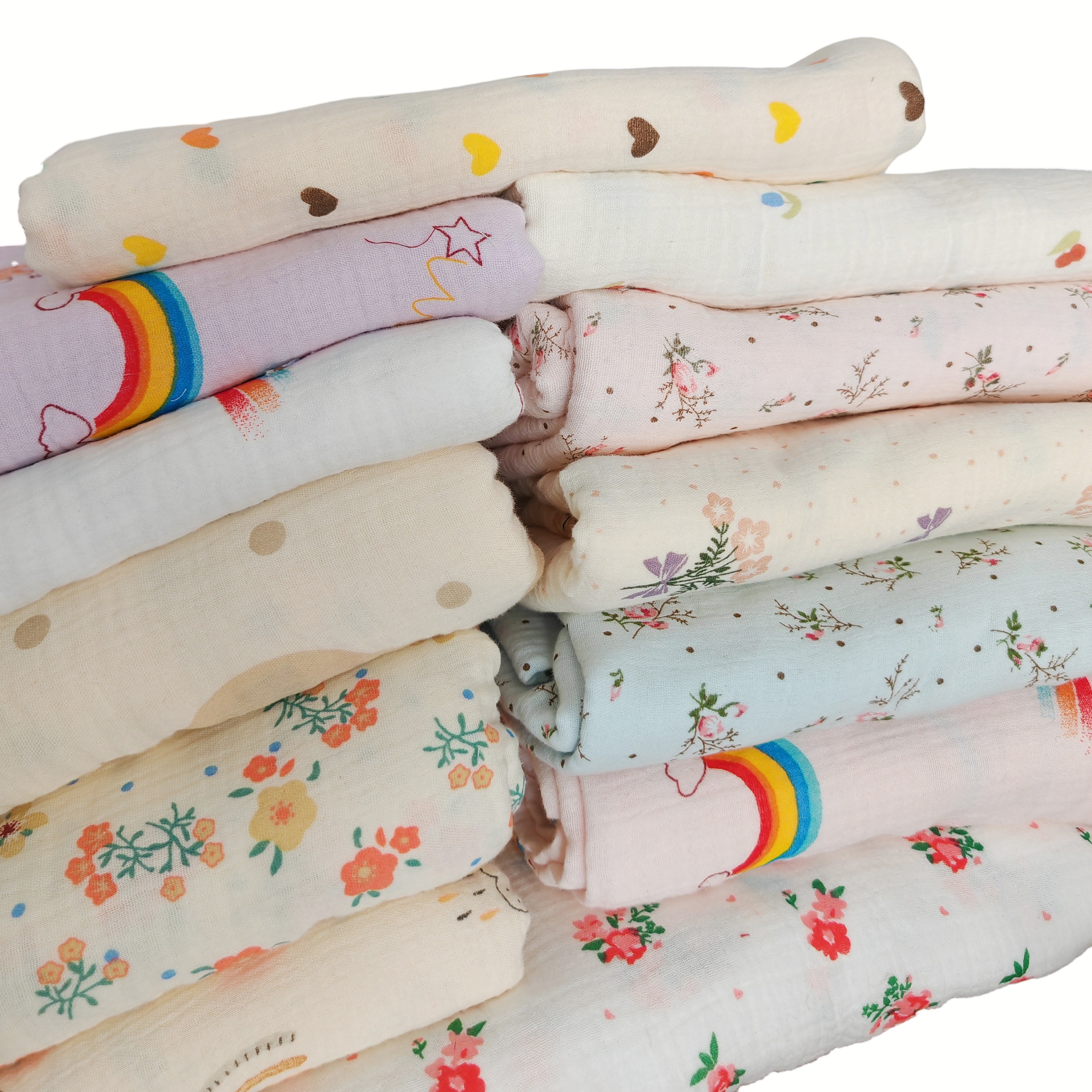 135x50cm Double Layer Crepe Pu - Baby Clothing Yarn のレビューと価格