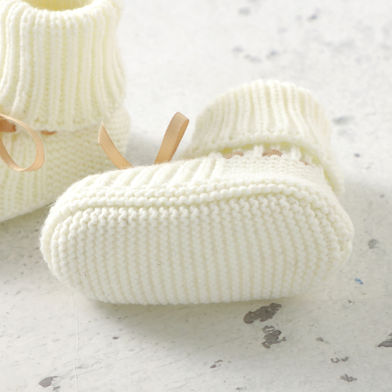 Newborn Baby Shoes Gloves Set  - Baby Clothing Yarn のレビューと価格