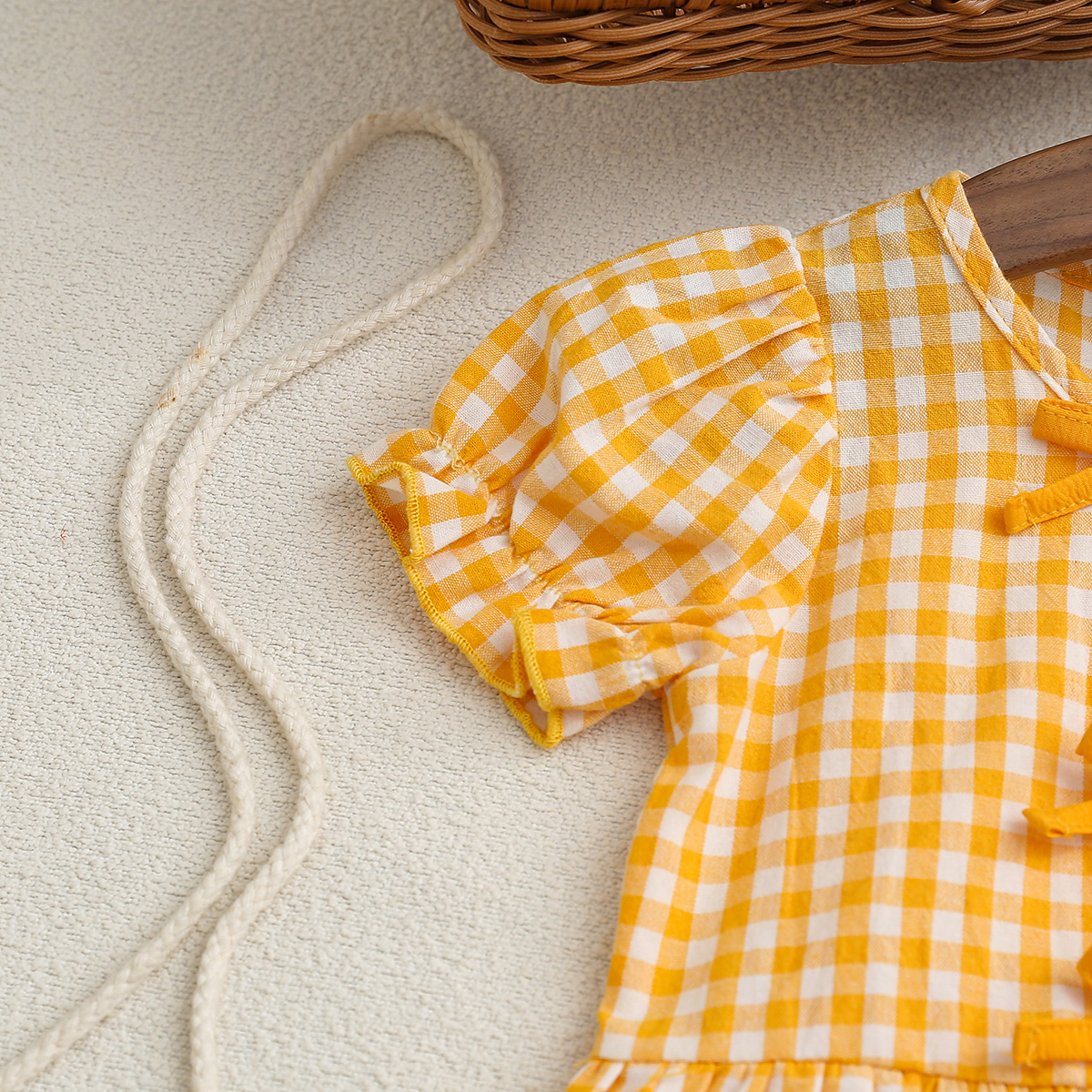 Summer Newborn Girl Yellow Pla - Baby Clothing Yellow のレビューと価格