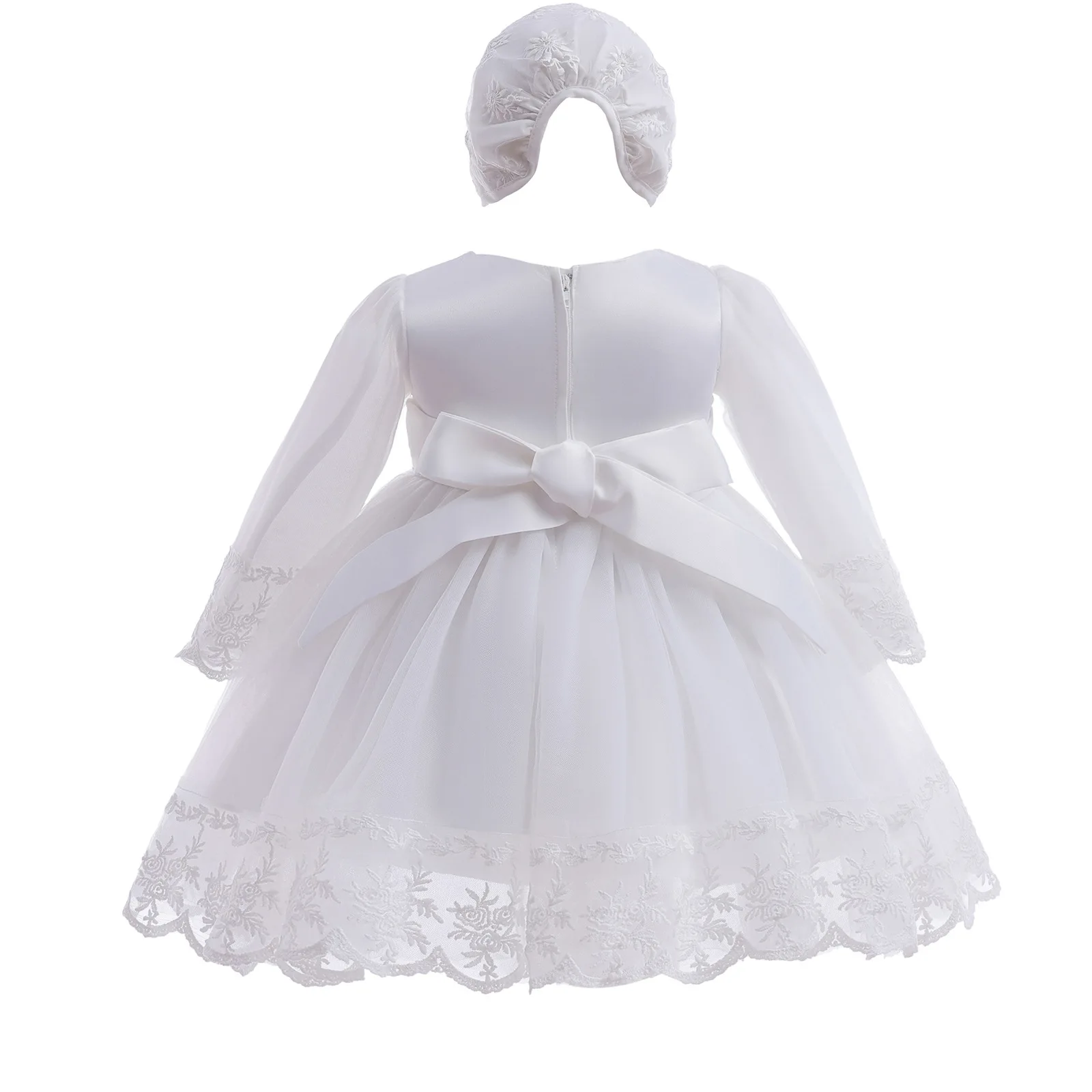 Baby Girl Dress White Embroide - Baby Clothing Yarn のレビューと価格