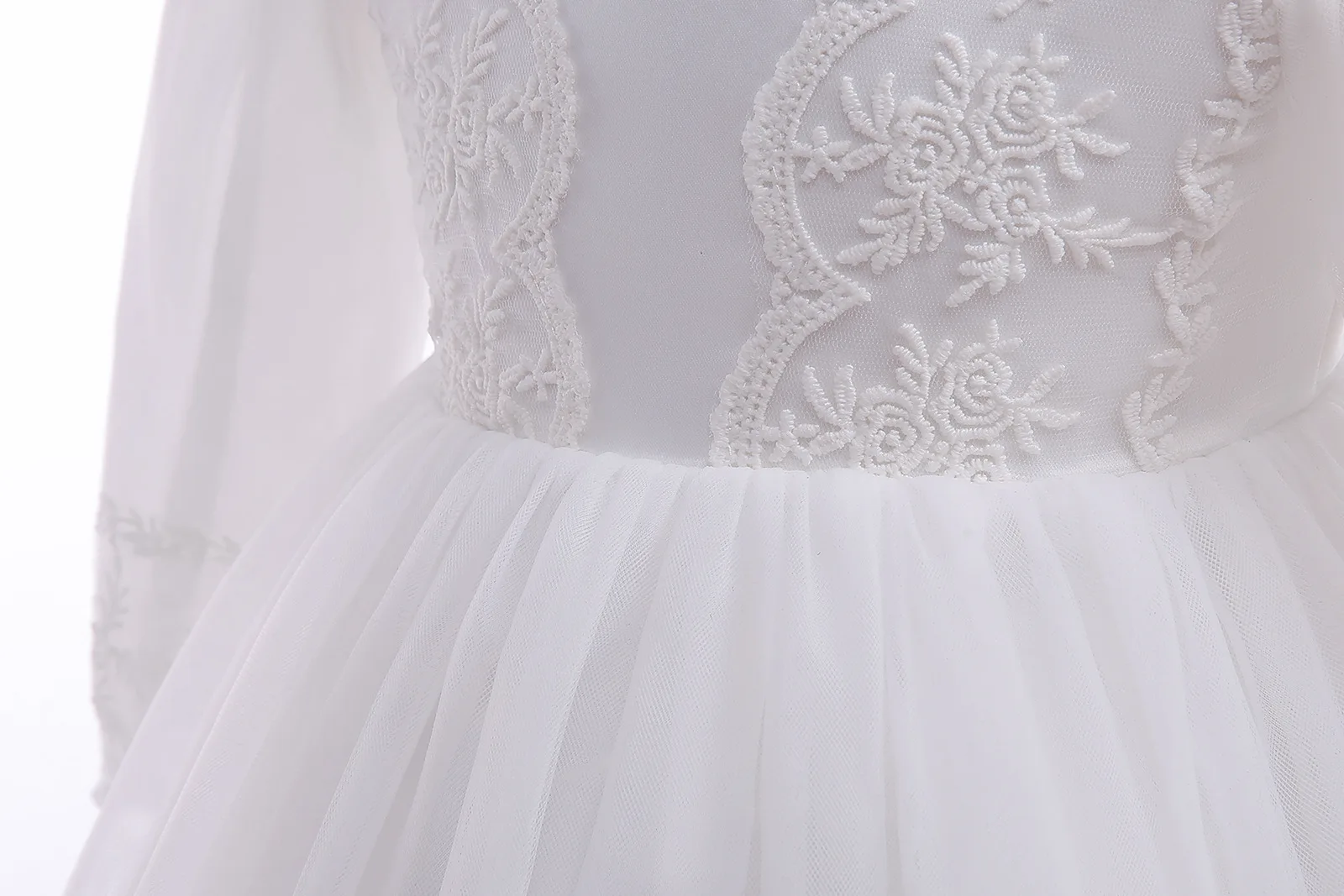 Baby Girl Dress White Embroide - Baby Clothing Yarn のレビューと価格