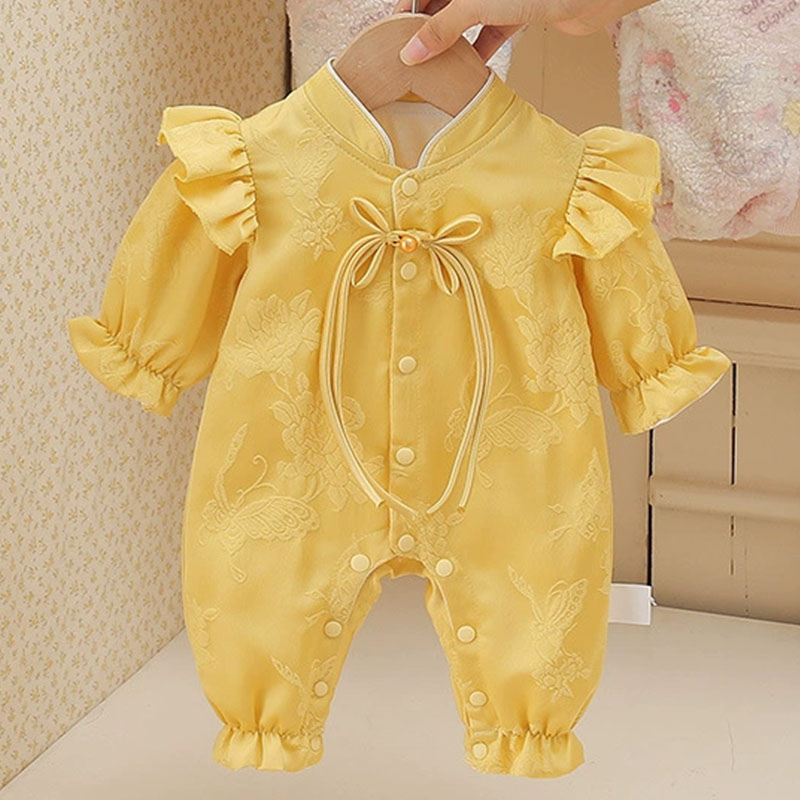 Spring Autumn Toddler Girl Clo - Baby Clothing Yellow のレビューと価格