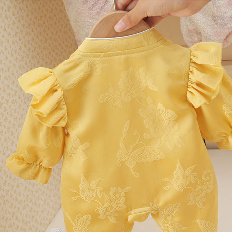 Spring Autumn Toddler Girl Clo - Baby Clothing Yellow のレビューと価格