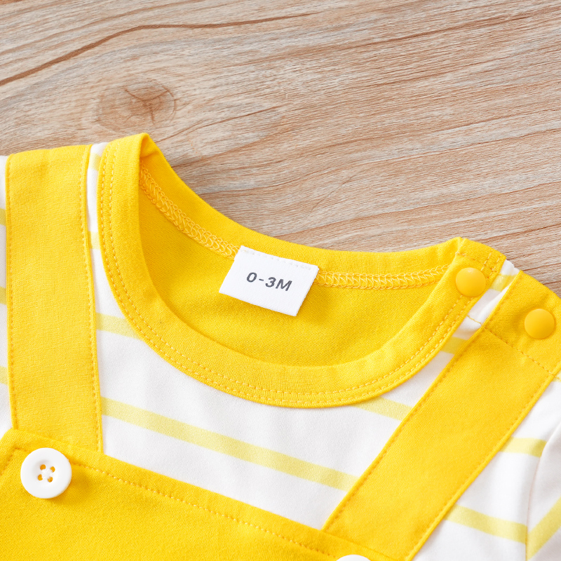 Cute Animal Print with Yellow  - Baby Clothing Yellow のレビューと価格