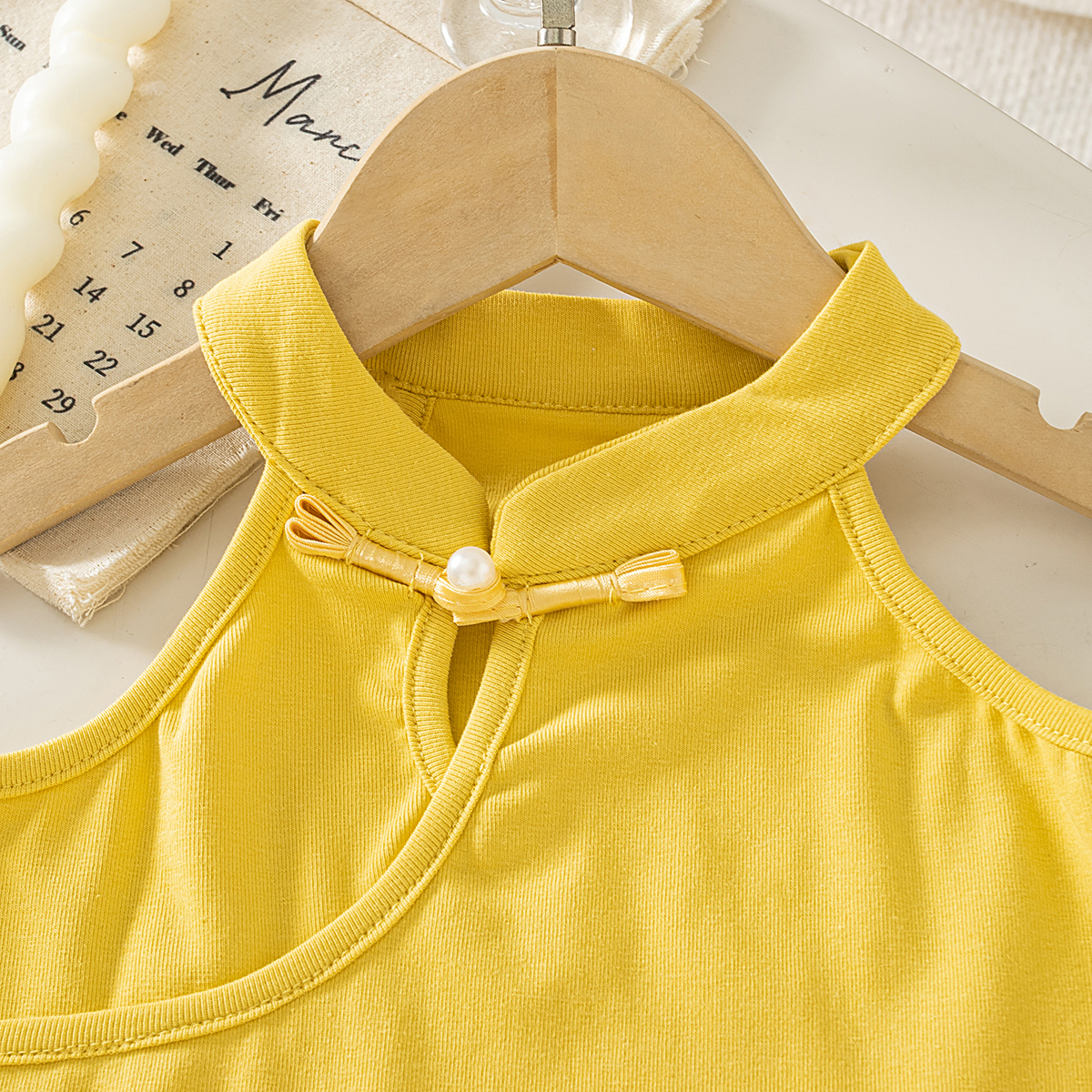 Summer New Baby Girl Two-Piece - Baby Clothing Yellow のレビューと価格