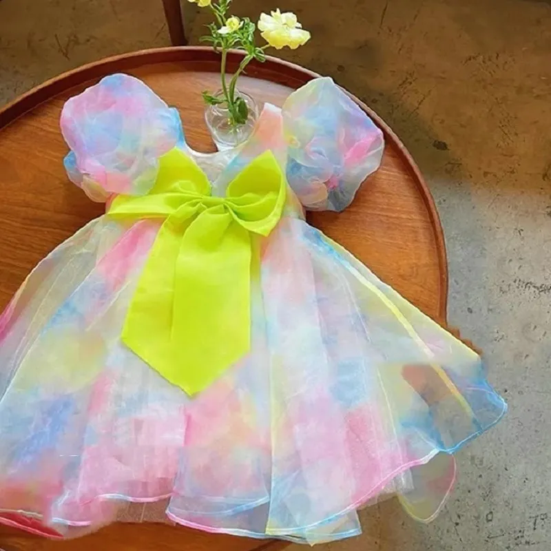 Summer Girls Dress Children'S  - Baby Clothing Yellow のレビューと価格