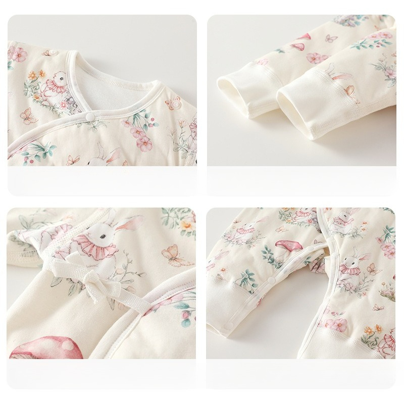 Baby Long-Sleeve Onesie with B - Baby Clothing Onesies のレビューと価格