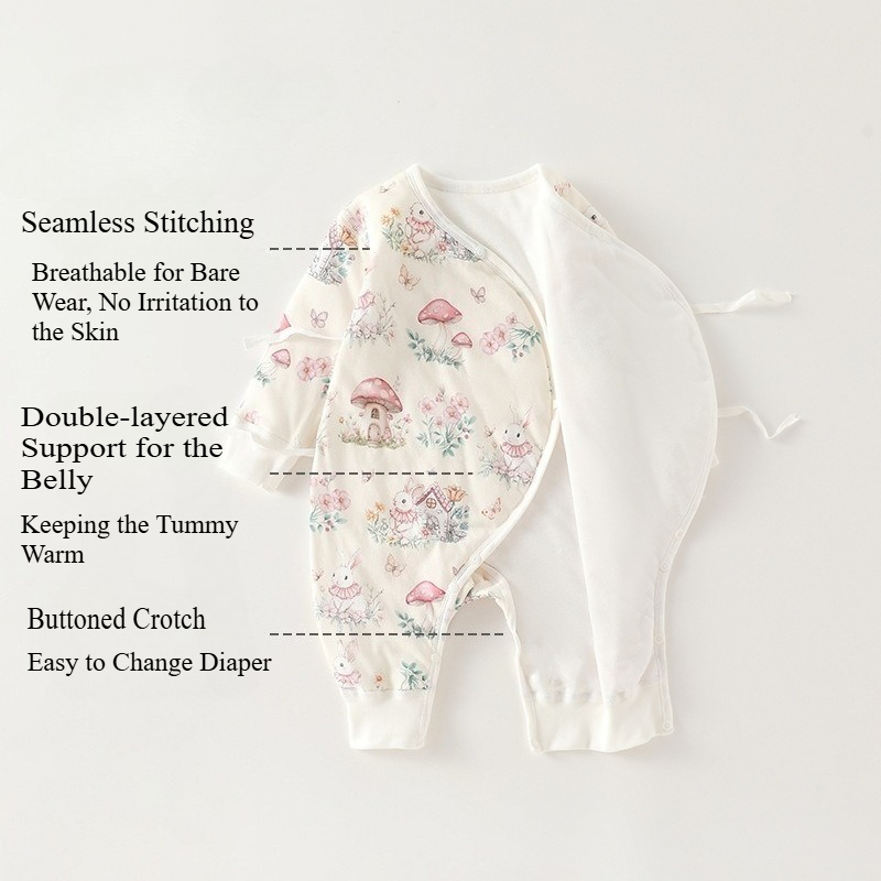 Baby Long-Sleeve Onesie with B - Baby Clothing Onesies のレビューと価格