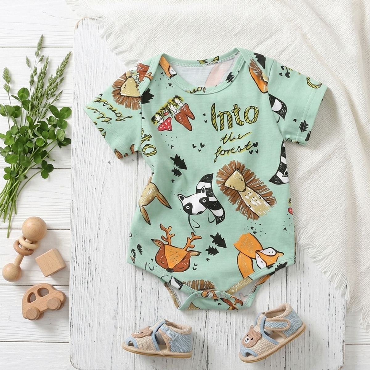 Sanlutoz Baby Boys Girls Short - Baby Clothing Onesies のレビューと価格