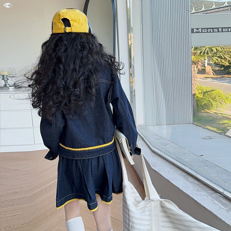 Teen Girls Trendy Yellow Lapel - Baby Clothing Yellow のレビューと価格