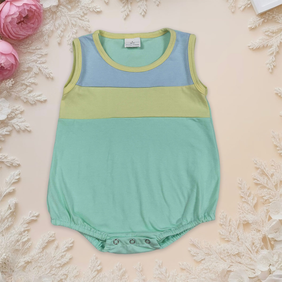 Newborn Baby Boy Sleeveless Bl - Baby Clothing Yellow のレビューと価格