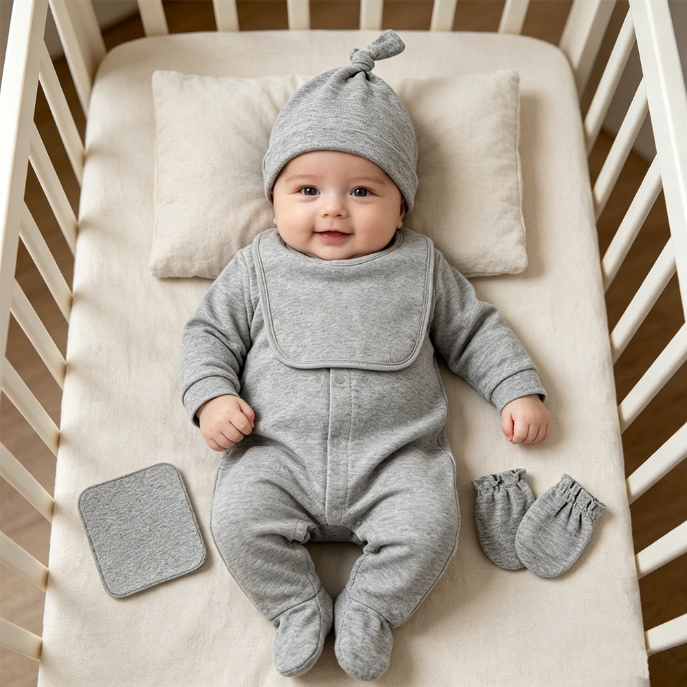 0-12M Baby Set Newborn Baby Bo - Baby Clothing Yellow のレビューと価格
