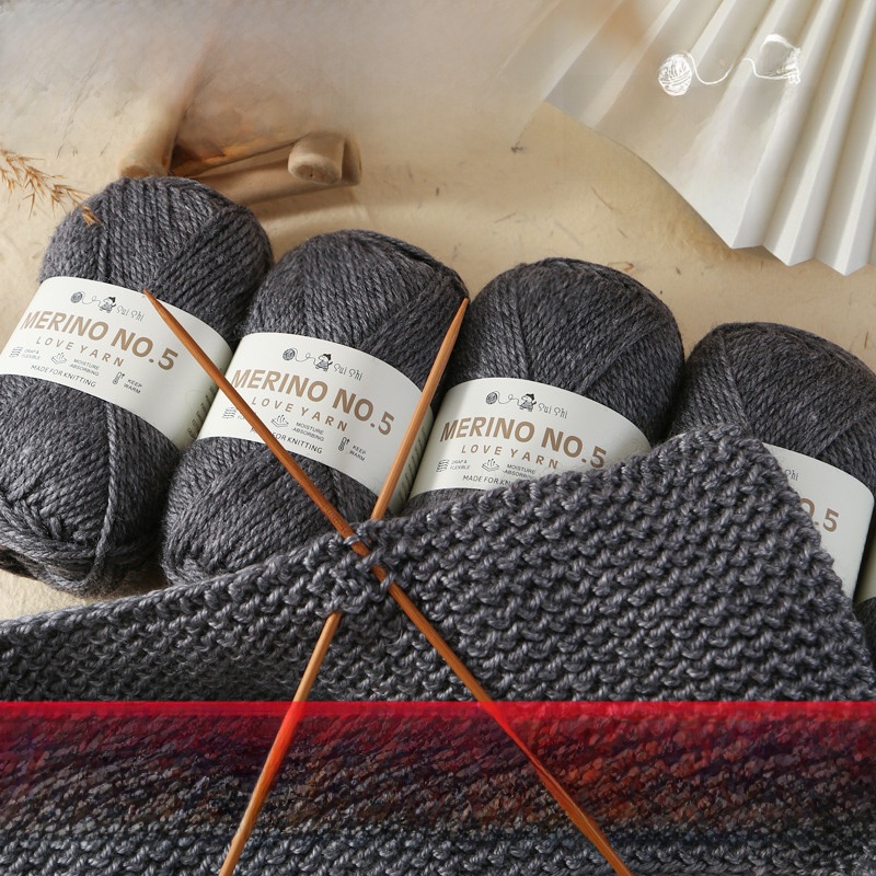 Thick Wool Yarn Hand Knitting  - Baby Clothing Yarn のレビューと価格