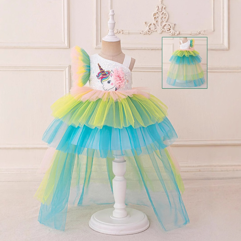 Rainbow Unicorn Baby Party Gir - Baby Clothing Girls のレビューと価格
