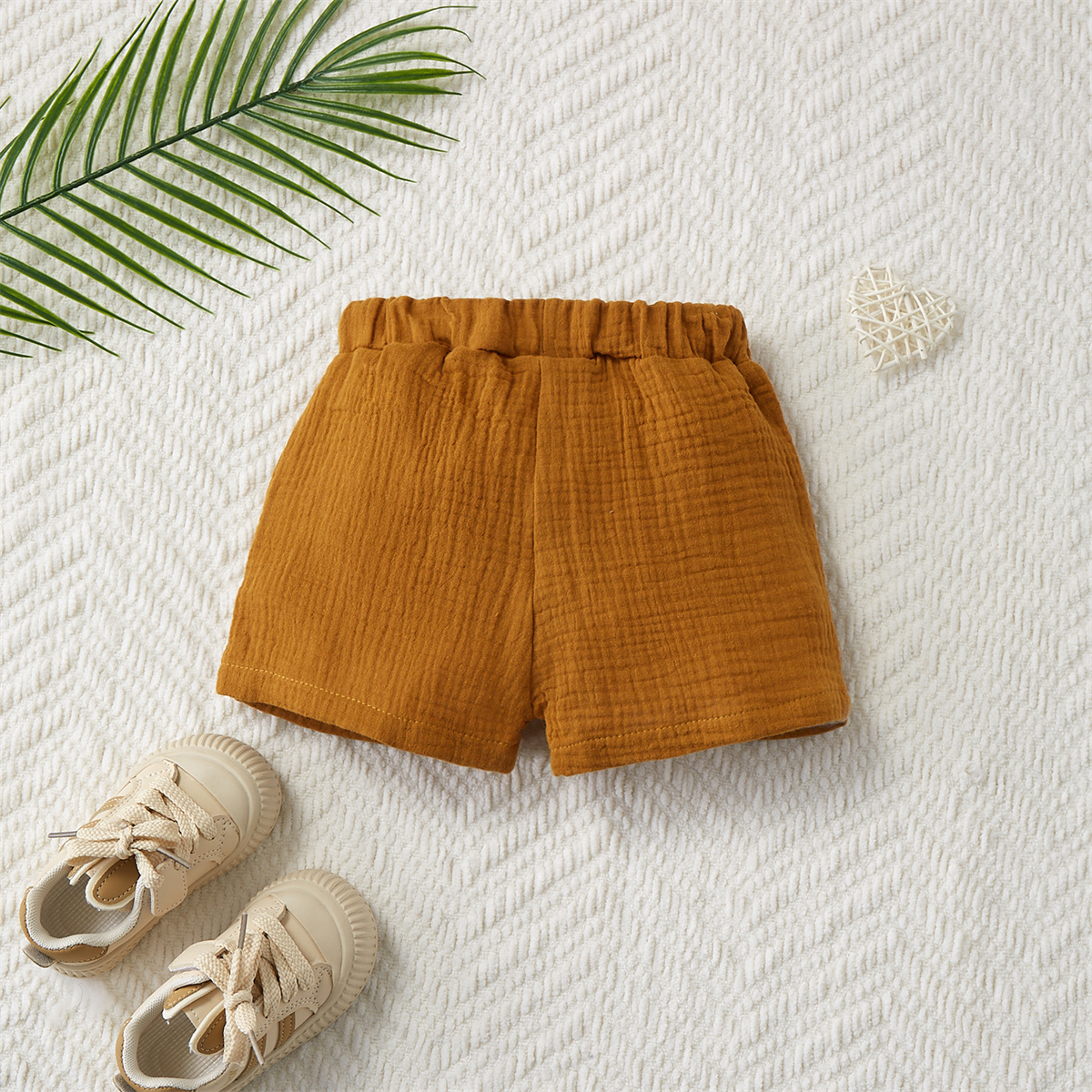2PCS Cotton Yarn Shorts for Ba - Baby Clothing Yarn のレビューと価格