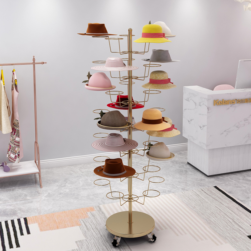 New hat display booth hat rack - Baby Clothing Stores のレビューと価格