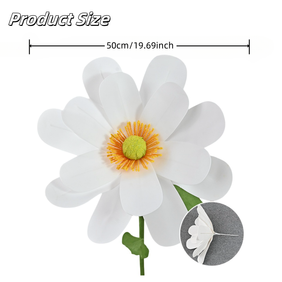 50 Cm Artificial Giant White F - Baby Clothing Stores のレビューと価格