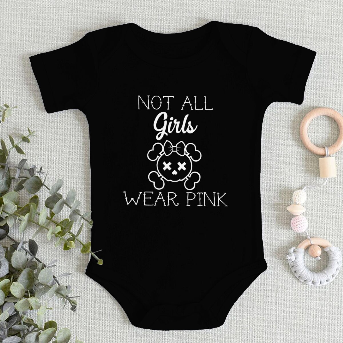 Cool Baby Girl Gift Skull Prin - Baby Clothing Onesies のレビューと価格