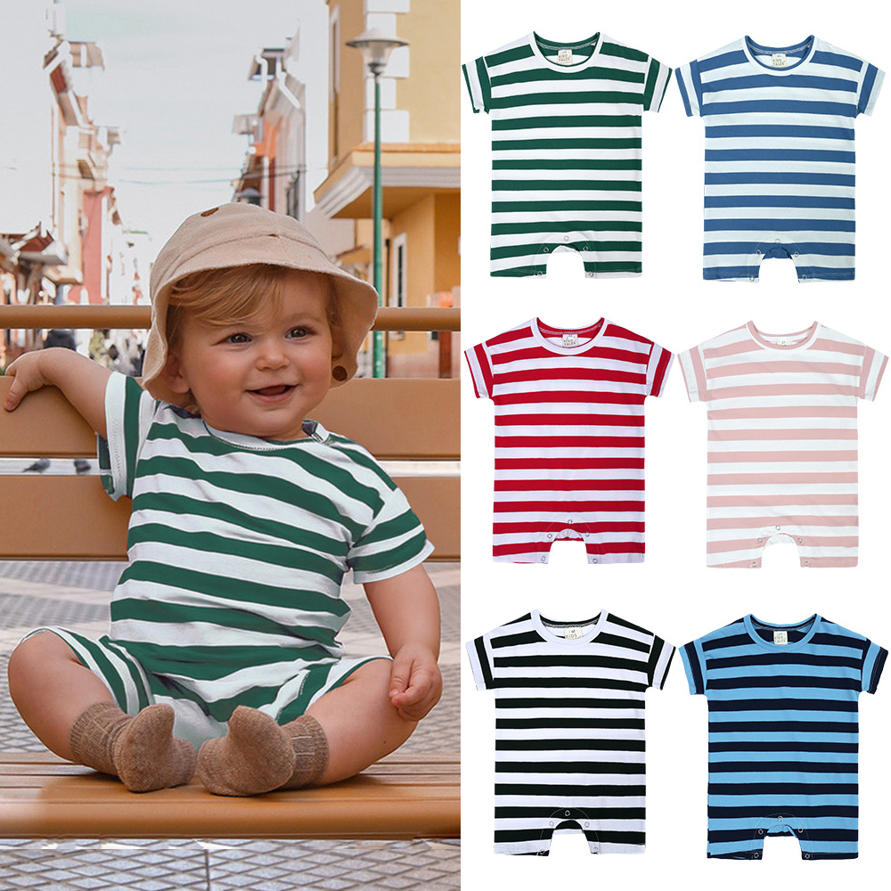 Summer Short Sleeved Baby Romp - Baby Clothing Onesies のレビューと価格