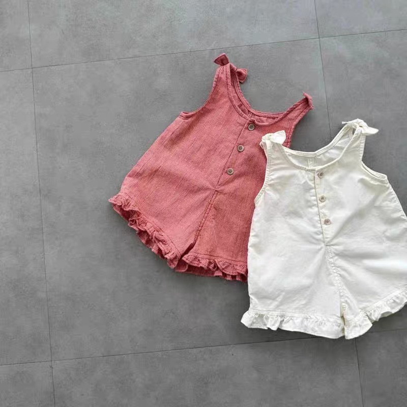 HY2831 Girls Summer Romper wit - Baby Clothing Girls のレビューと価格
